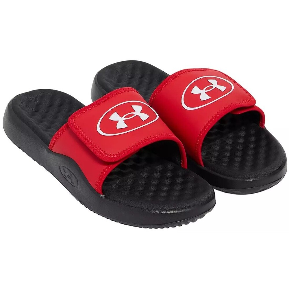 Under Armour Ignite Pro 8 Slides Red/Black Men's Size 11 - (6000337-600)